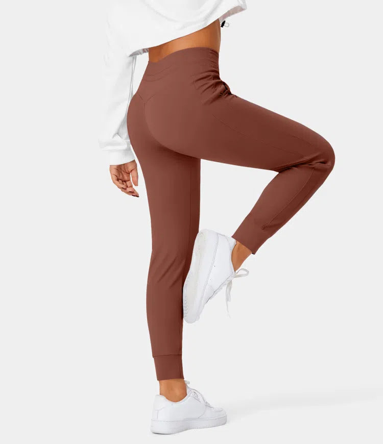 Abelle™ | Plush jogging trousers with high waist