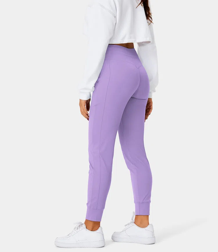 Abelle™ | Plush jogging trousers with high waist