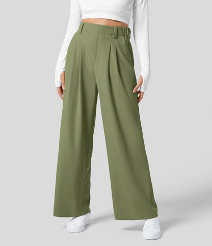 Zazi™ | Elegant wide leg trousers