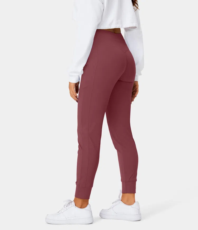 Abelle™ | Plush jogging trousers with high waist