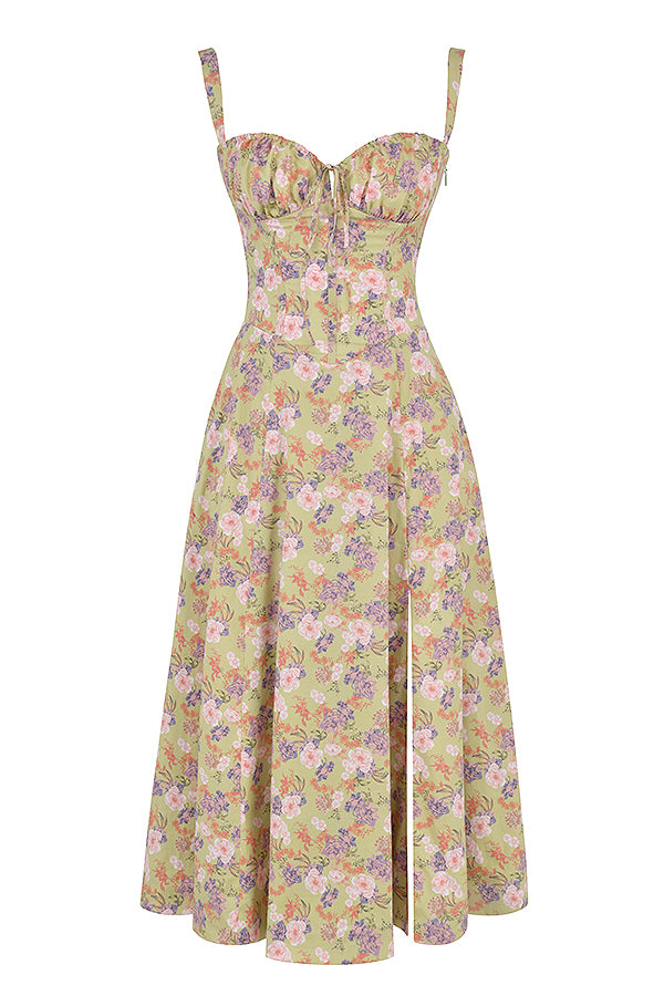 Floral dress - waist shaping