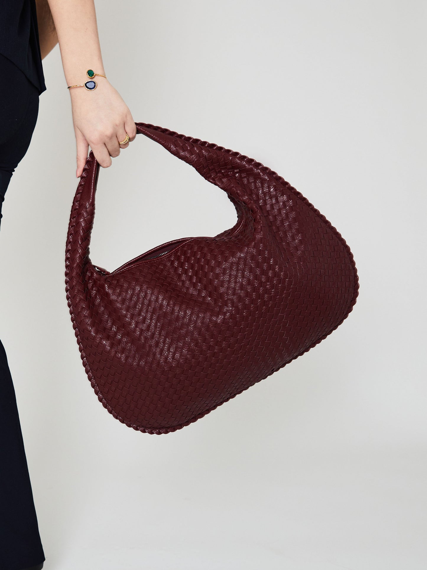 Charlotte™ | Everyday shoulder bag - Wine Red