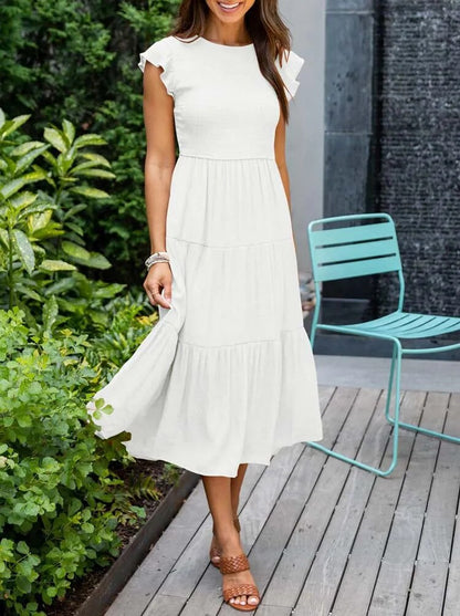 Megan™ | Elegant Tummy-Covering Dress