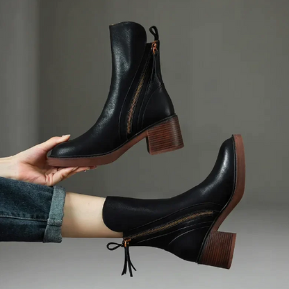 Verona | Luxe Leather Ankle Boots