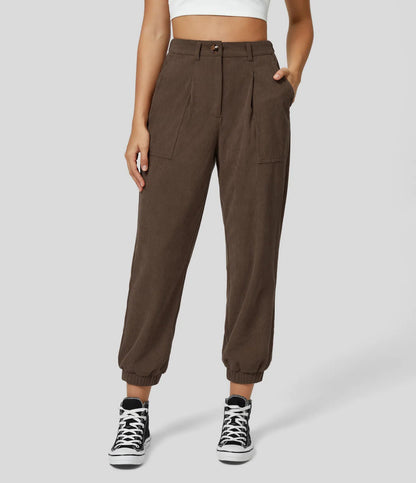 Linsey™ | Corduroy jogging trousers