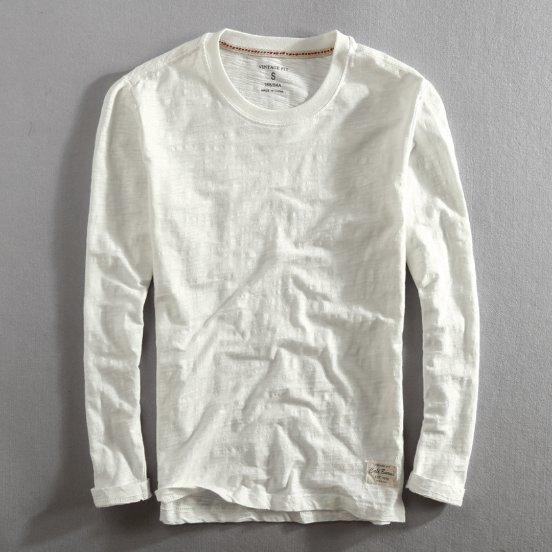 ASHER | LONG-SLEEVED COTTON SHIRT