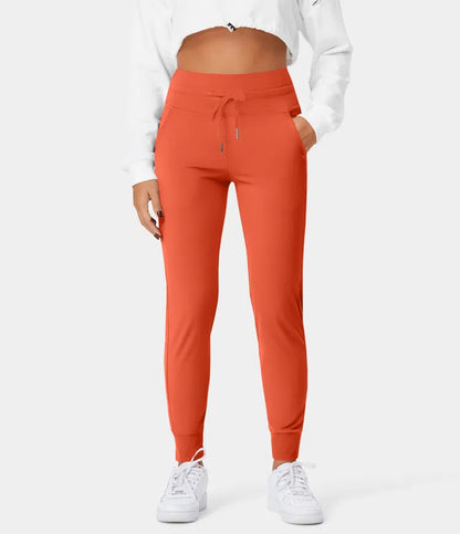 Abelle™ | Plush jogging trousers with high waist