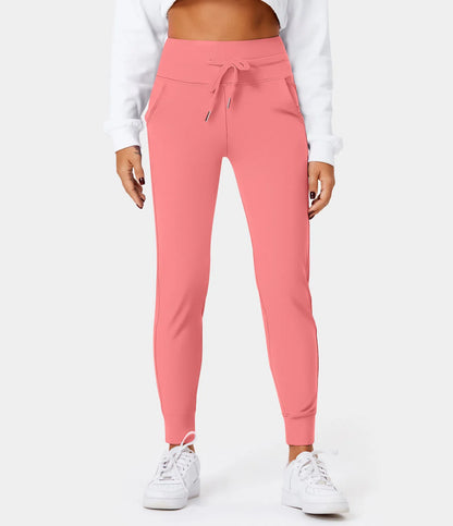 Abelle™ | Plush jogging trousers with high waist