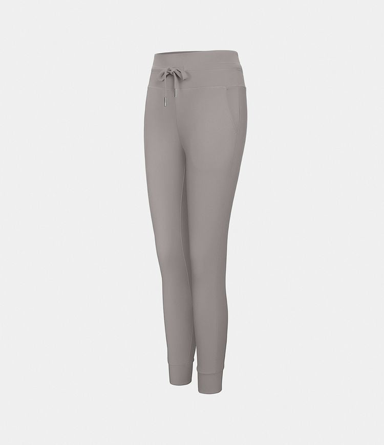 Abelle™ | Plush jogging trousers with high waist