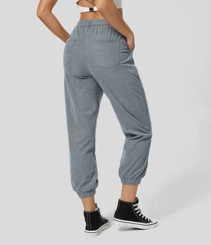 Linsey™ | Corduroy jogging trousers