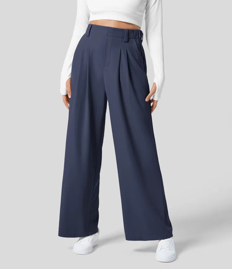 Zazi™ | Elegant wide leg trousers