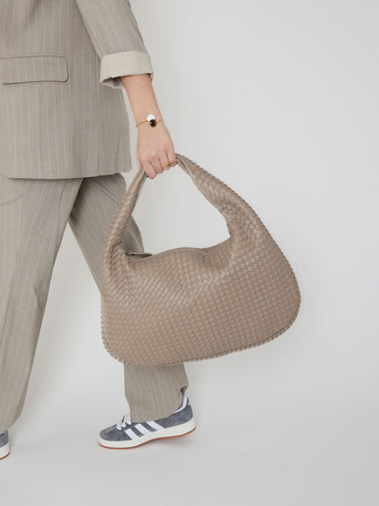 Charlotte™ | Everyday shoulder bag - Dark Beige