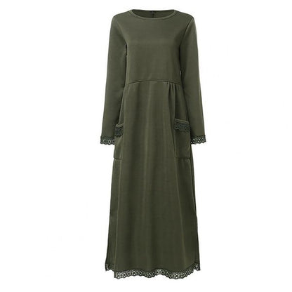 ISABELLE PULLOVER MAXI DRESS