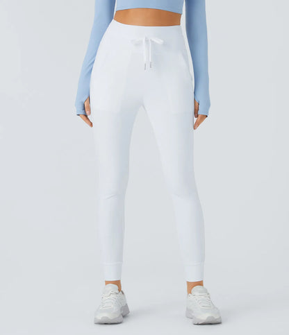 Abelle™ | Plush jogging trousers with high waist