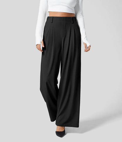 Zazi™ | Elegant wide leg trousers