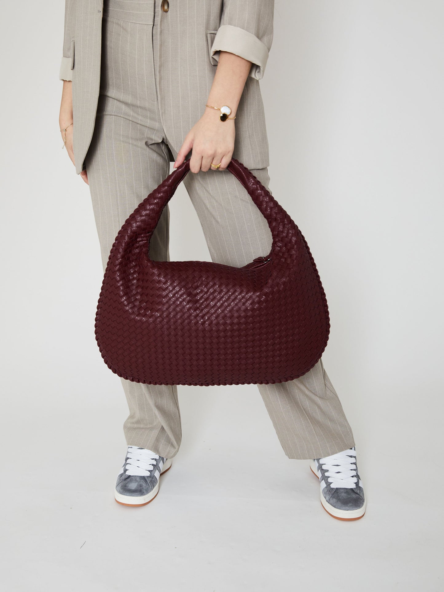 Charlotte™ | Everyday shoulder bag - Wine Red