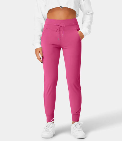 Abelle™ | Plush jogging trousers with high waist