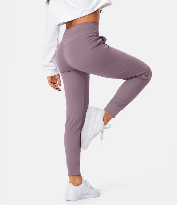 Abelle™ | Plush jogging trousers with high waist