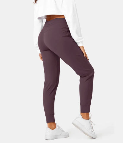 Abelle™ | Plush jogging trousers with high waist