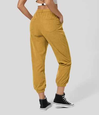 Linsey™ | Corduroy jogging trousers