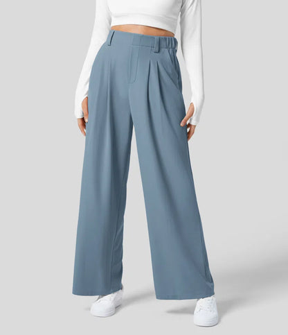 Zazi™ | Elegant wide leg trousers