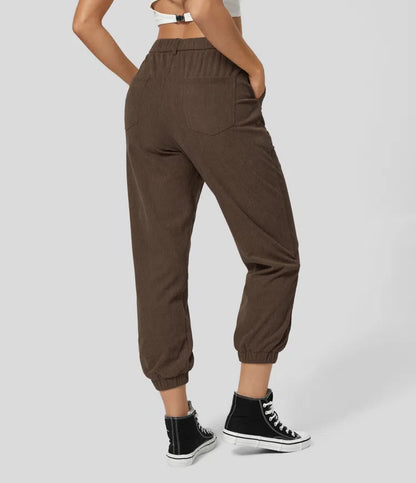 Linsey™ | Corduroy jogging trousers