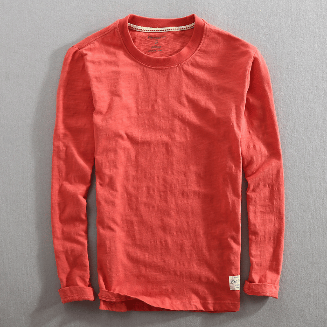 ASHER | LONG-SLEEVED COTTON SHIRT