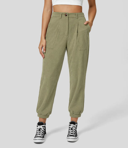 Linsey™ | Corduroy jogging trousers