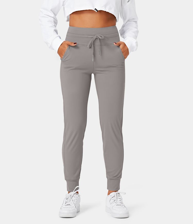 Abelle™ | Plush jogging trousers with high waist