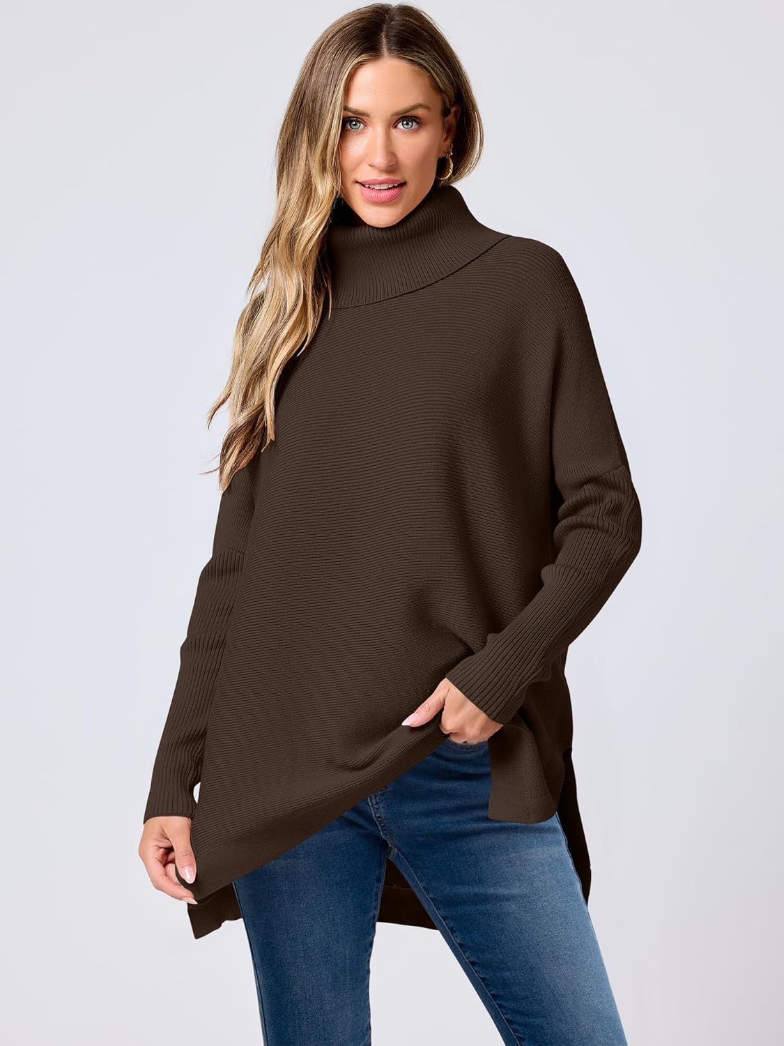 Lilaboutiq's Oversized Turtleneck Jumper