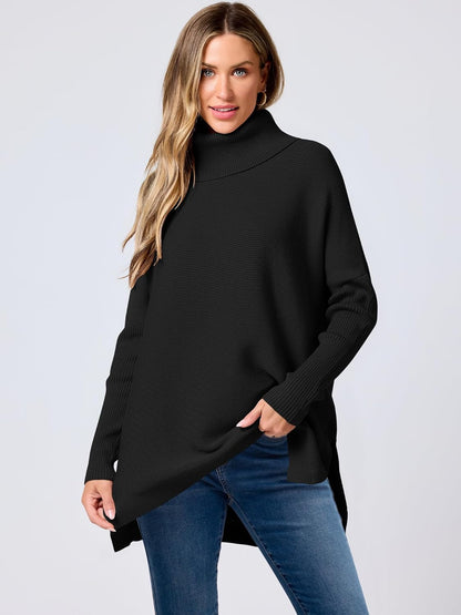 Lilaboutiq's Oversized Turtleneck Jumper