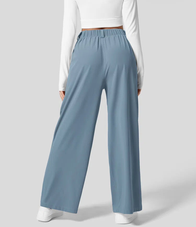 Zazi™ | Elegant wide leg trousers