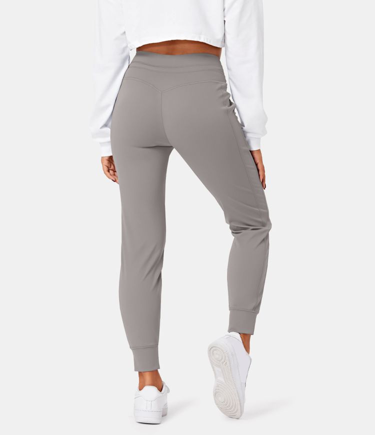 Abelle™ | Plush jogging trousers with high waist