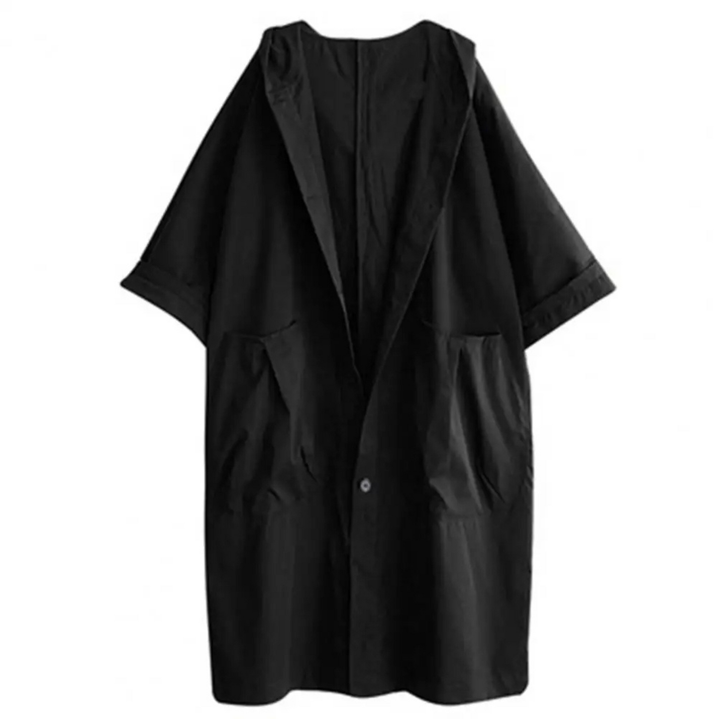 Liz™ | Oversized Hooded Trench Coat