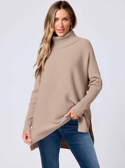 Lilaboutiq's Oversized Turtleneck Jumper