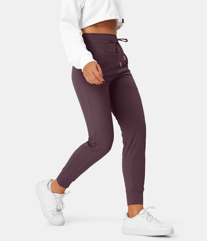 Abelle™ | Plush jogging trousers with high waist