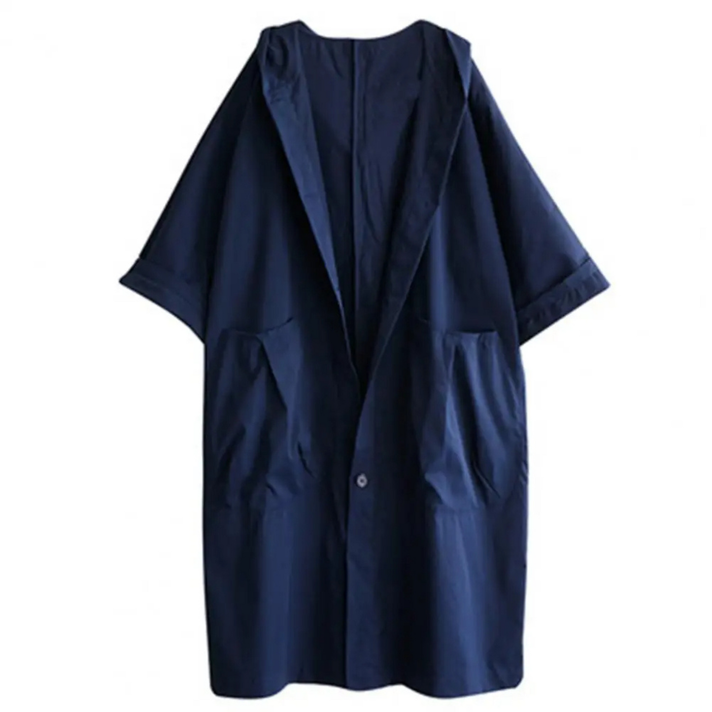 Liz™ | Oversized Hooded Trench Coat