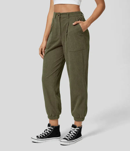 Linsey™ | Corduroy jogging trousers