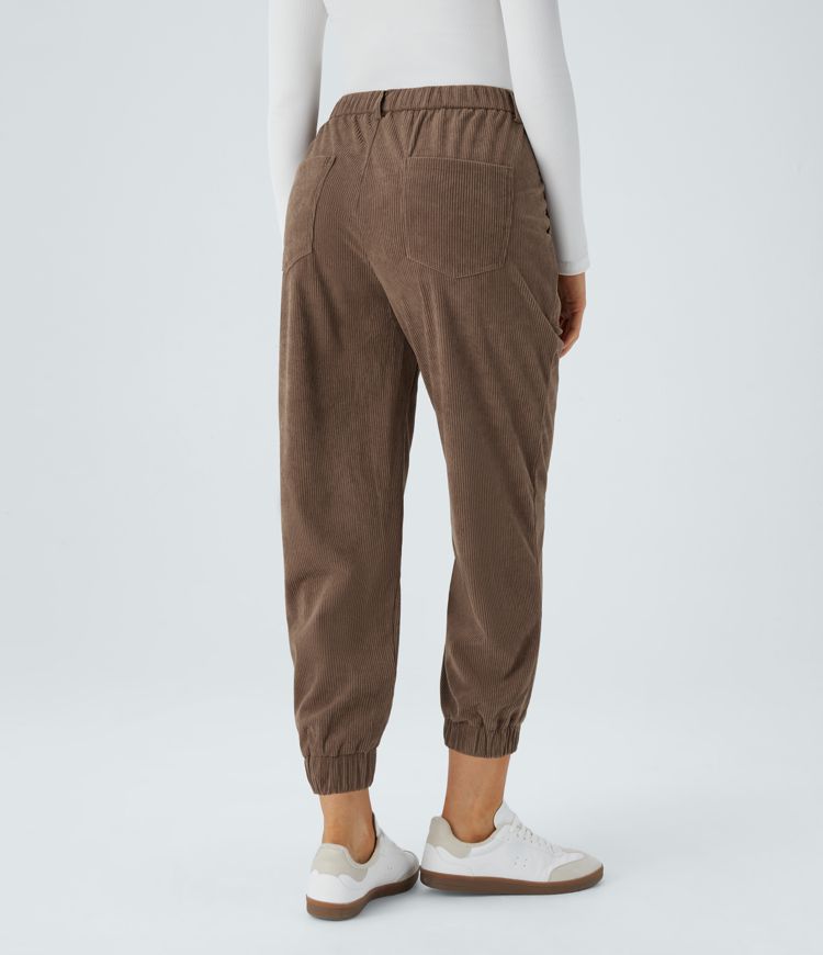 Linsey™ | Corduroy jogging trousers