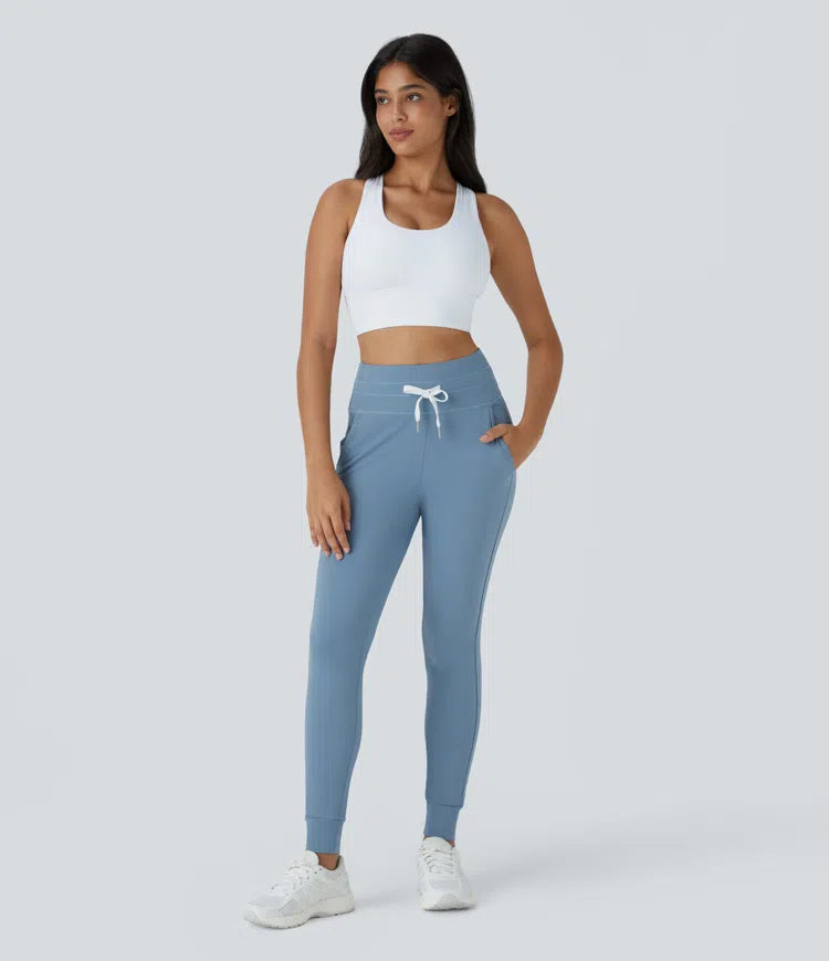 Abelle™ | Plush jogging trousers with high waist