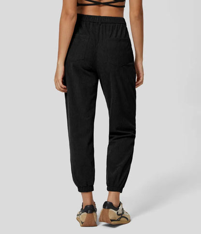 Linsey™ | Corduroy jogging trousers