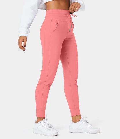 Abelle™ | Plush jogging trousers with high waist