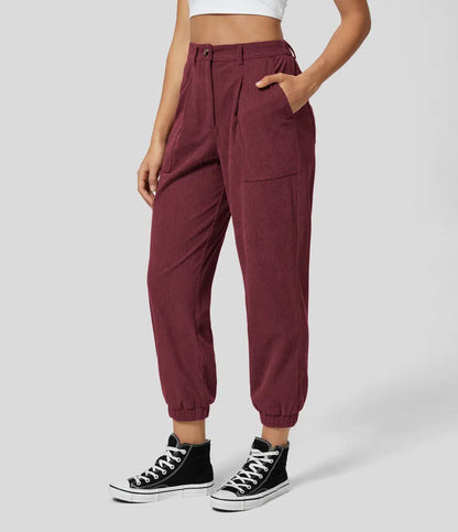 Linsey™ | Corduroy jogging trousers