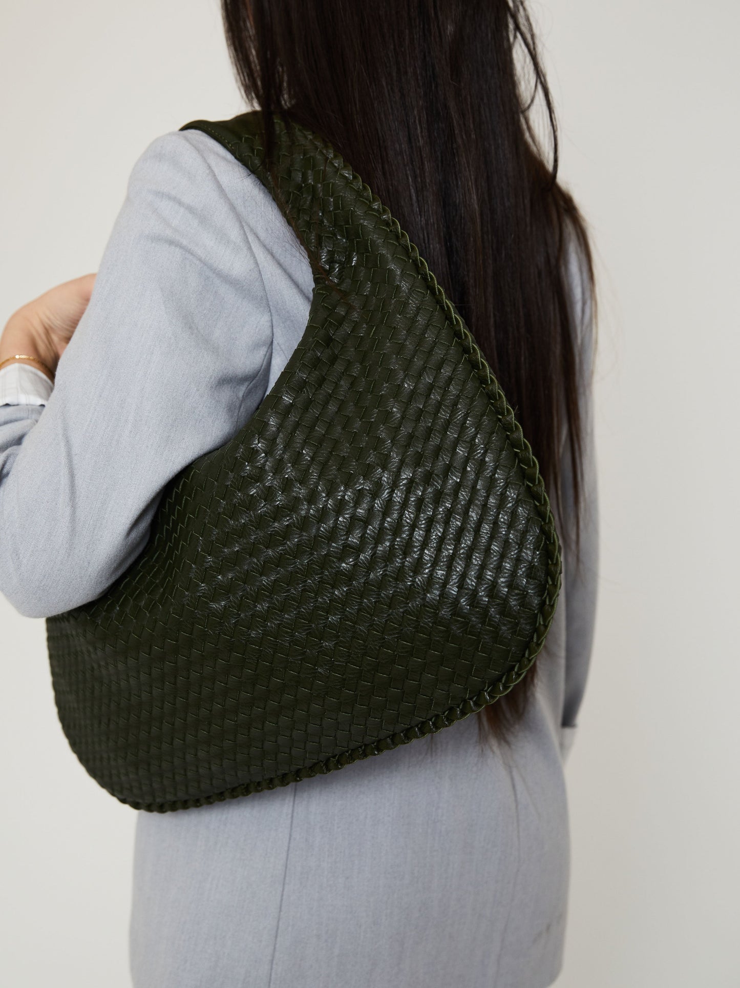 Charlotte™ | Everyday shoulder bag- Hunter Green