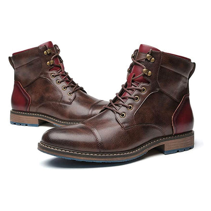 Chris™ | Handcrafted Premium Leather Oxford Boots