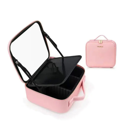 LED Light Cosmetic Bag | Beautycase portable