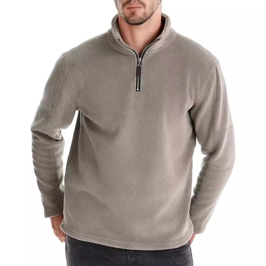 Joshua™ | Fleece jumper with quarter zip