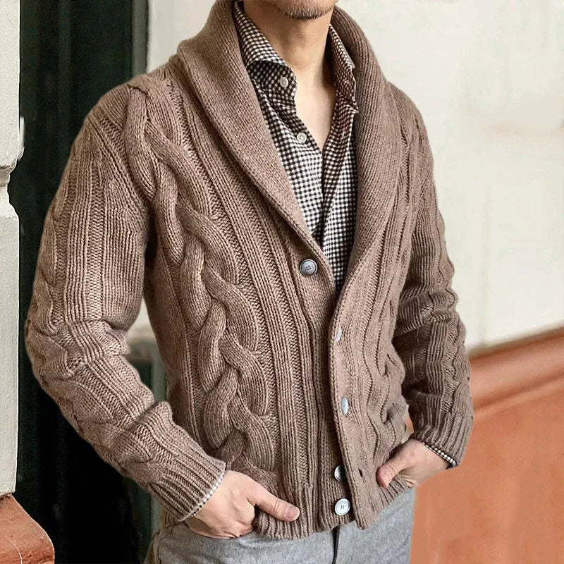 Robert™ | Men's knitted cardigan