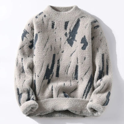 Aldric™ - Mixed knit jumper