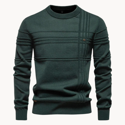 ASHTON™ | CHECK SWEATER